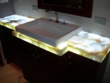 Stonecutters - Illinois - Quartzite over LumaPex with contour illumination